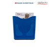 Deflecto 6 Pack Blue Portrait A4 Wall Mounted Document Holder