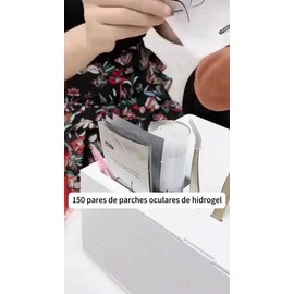 150 Pares Parches Hidrogel Para Extesión De Pestañas Mink Bl                                                                                          
