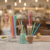 YAOSHENG 200 Pack Smoothie Straws, 10.24 Inches Straws Disposable, Drinking