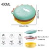 Baby Plate Stainless Steel Suction Cup Plate, Non-Slip Baby Tableware,