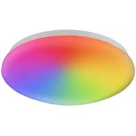 Maxxima Luvoni 13" Lámpara de techo LED Smart WiFi, 1500 lúmenes, regulable, CCT 2000K-5000K, funciona con Google Assistant y Alexa