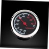 FUNOMOCYA Indoor Outdoor Thermometer Car Thermometer Luminous Mechanical Clock Hygrometer