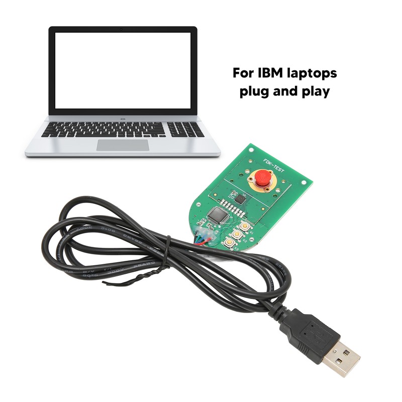 Keyboard Trackpoint 1M Detachable Red Cap Soft Dome Laptop Pointer