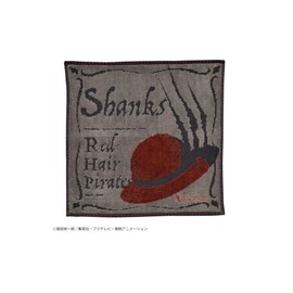 Bandai 6765007600 One Piece Mini Towel, One Piece Shanks