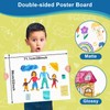 25 Pcs 22" x 28" Poster Board White Poster Paper