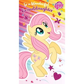 My Little Pony MP018 "Wishing You A Birthday As Magical As You are! with Lots of Love" Greeting Card