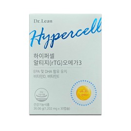 Dr.Lin Hypercell RTG rTG Omega 3 30 capsules, 6 pcs / 닥터린 하이퍼셀 알티지rTG 오메가3 30캡슐, 6개