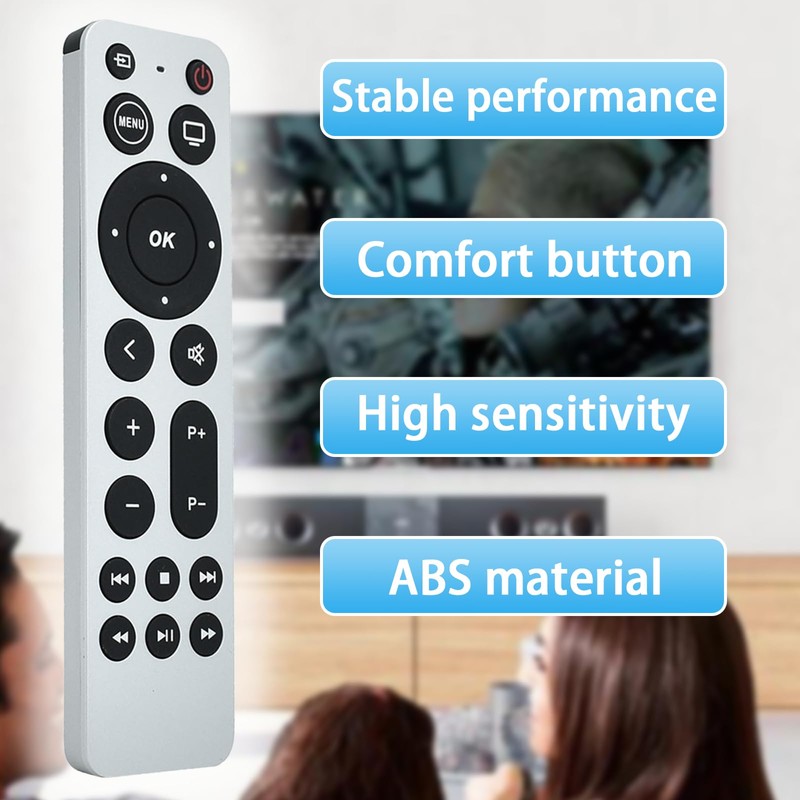 Fourmor Universal Replacement Remote Control fit for Apple TV Gen