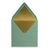 50 square envelopes - 15.5 x 15.5 cm, kraft paper