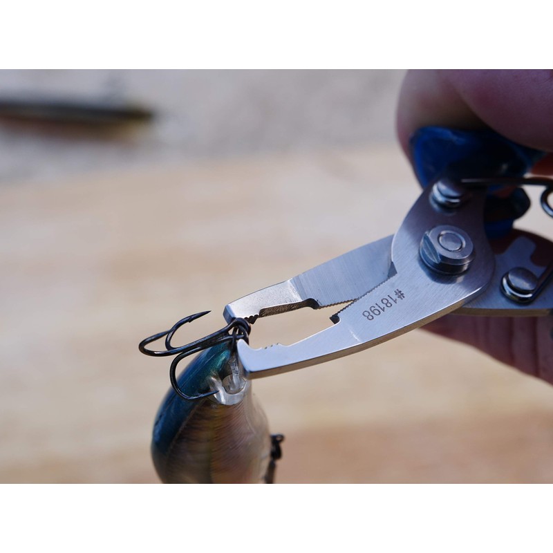 CUDA 5" Mini Plier | Durable Steel Titanium Bonded Fishing