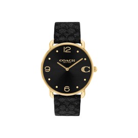 [Coach] ELLIOT Coach14504289 Women's Watch, Black, black/gold