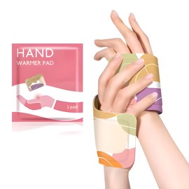Wearable Hand Warmers - Upgraded Design 4-Hour Heat Wraps for Hands, Feet & Joints | 2-Pack (1 Pair), Camping, Outdoor & Cold-Weather Relief, Gift for Women and Men