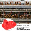 Riuulity Pack of 6 Chicken Water Cups, Waterers for Poultry,