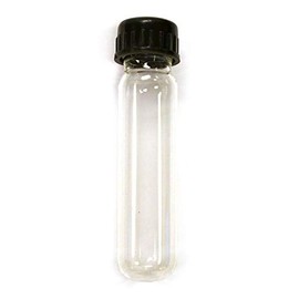 Borosilicate Test Tubes/Culture Tube with Screw Cap, 30 ml Capacity, 25 x 100 mm, Boro Silicate Test Tube with Screw Laboratory Glassware Vial 25 x 100 mm (Pack of 20 Pcs.)