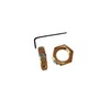 2 x 20mm Brass Earthing Locknut, 20mm Earth Nut M20