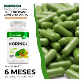 Moringa 100 Pura- Eficaz Super Alimento, Energia- Vitalidad Sin Sabor                                                                                 