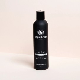 Royal Locks Pro Curl Cream w/ Argan Oil Curly Hair Styling Gel Anti-Frizz 8oz