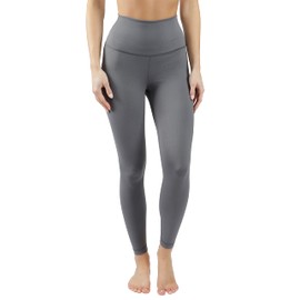 90 Degree By Reflex - Performance Activewear - Printed Yoga Leggings - Crackle Slate Night- XL