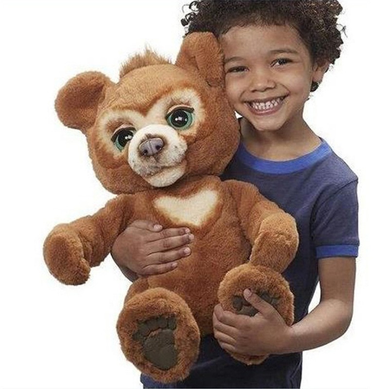 25cm Cute Bear Plush Toy Electric Music Bear Lovely Stuffed