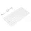 USB Keyboard Wired 78 Keys Ergonomic Design Power Saving Round