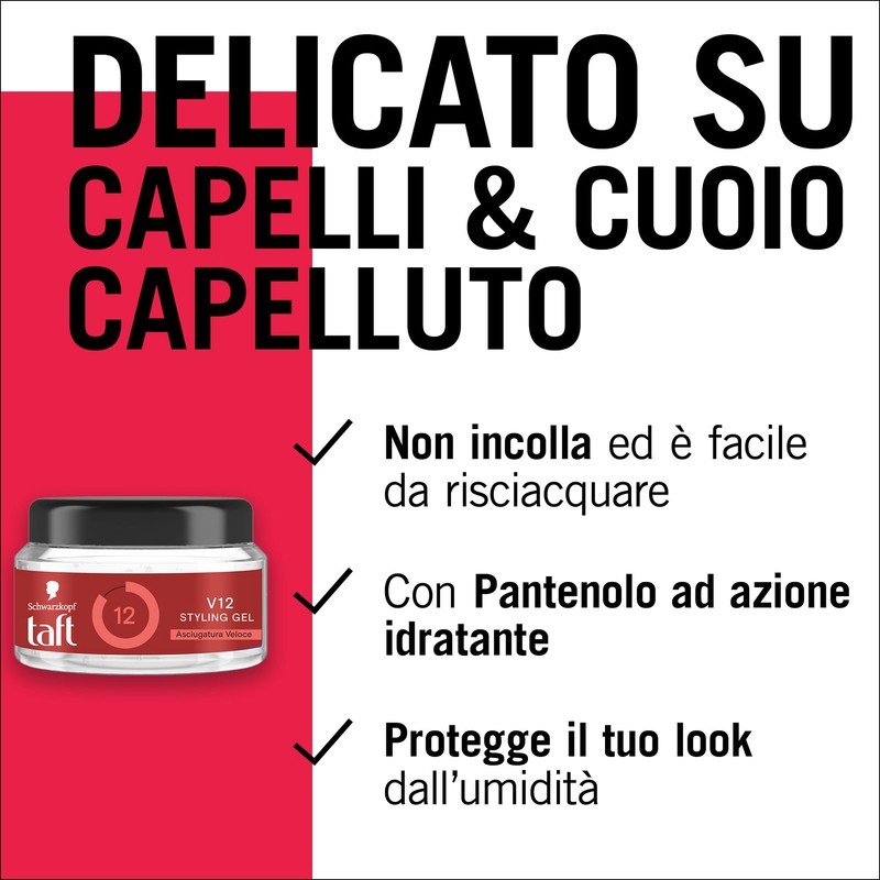 Hair Gel V12 Power 250 Ml