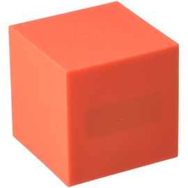 Gingko GK18RD Gravity Cube Click Clock, Red