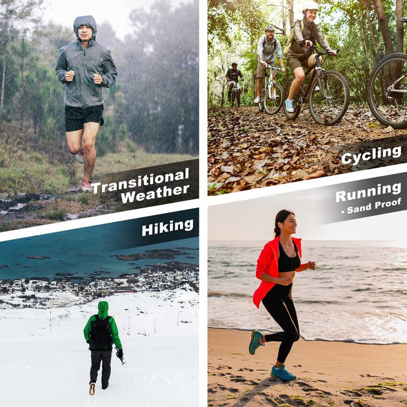 DRYMILE Mountain Waterproof Wool Socks, Winter Waterproof Socks for Wading,