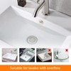 Ibergrif - Slotted Sink Brain with Overflow, Pop-up Bathroom Waste