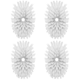 MR.SIGA Soap Dispensing Dish Brush, Kitchen Brush Refill, Pack of 4