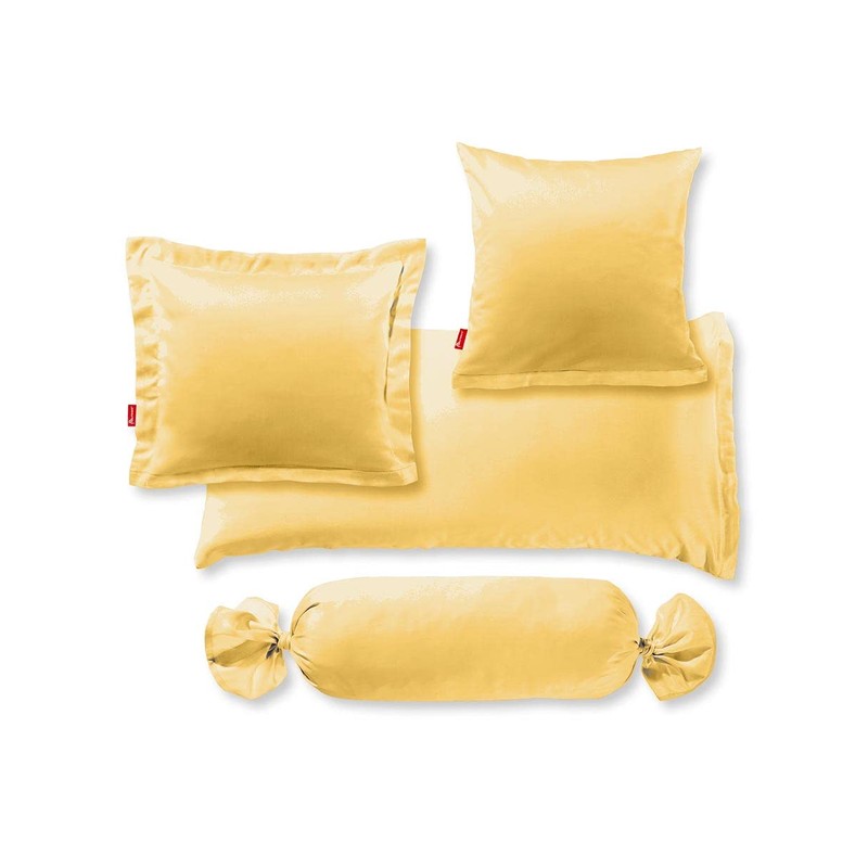 fleuresse Uni Colours Satin Sun 50 x 50 cm