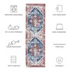 SAFAVIEH Tucson Collection Runner Rug - 2'6" x 14', Blue