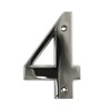 UAP Beautiful 3 Inch Bevelled Edge Polished Chrome Door Number