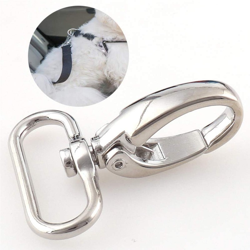 Pack of 40 Metal Key Chains Bulk Swivel Carabiner Hook