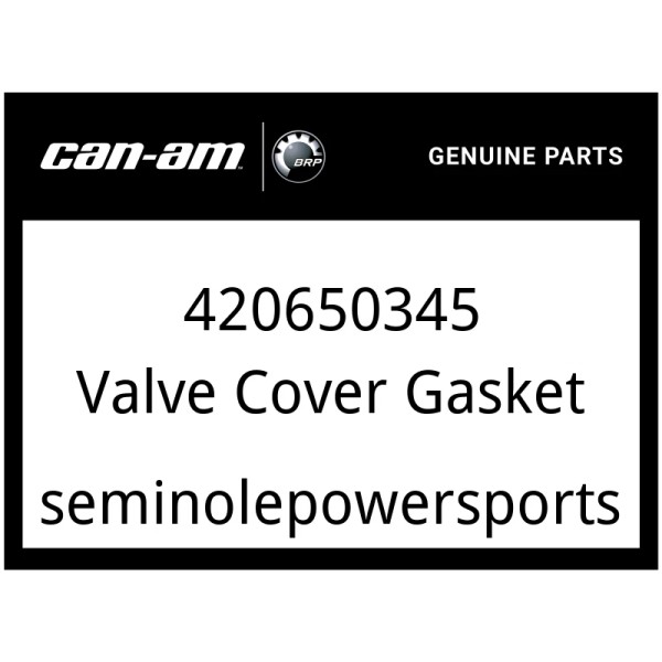 Can-Am OEM Part 420650345 Valve Cover Gasket