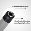 SHANFEILU 1/4 Inch TRS TS Coupler 6.35mm Female to Female