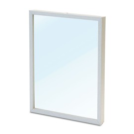 Wooden Puzzle Frame Interior Standing Frame White (7.2 x 10.1 inches)