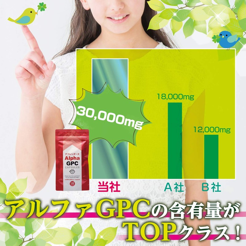 Apprenders Alpha GPC (30 Day Supply of 1,000 mg Formulation)