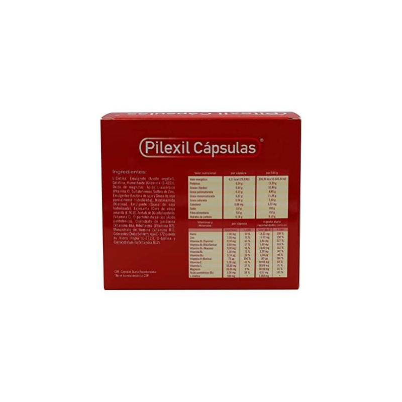 Pilexil Cápsulas de Gelatina Blanda caja c/100