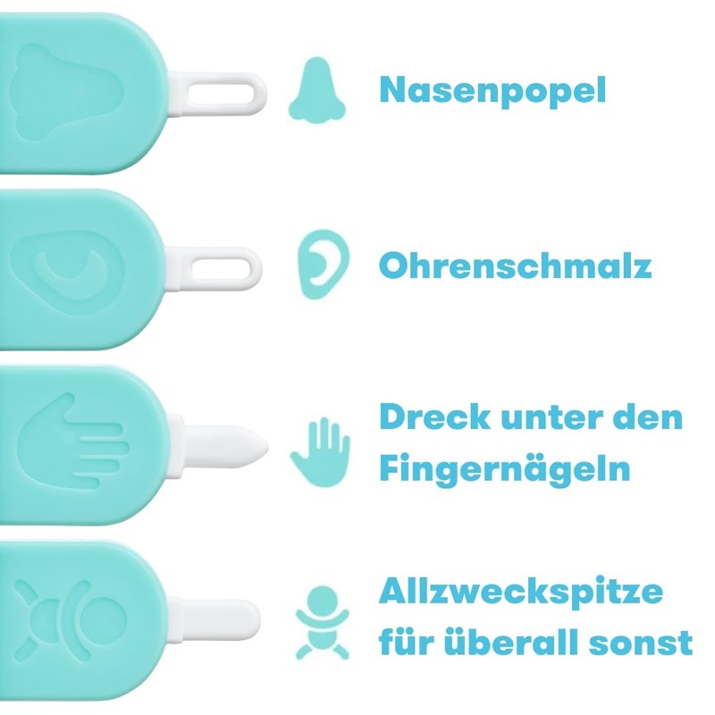 Frida Baby 3-in-1 Nasen, Nägel-und Ohrenreiniger