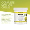 Bon Vital Complete Massage Creme, 14oz Jar, Unscented Non-Greasy Cream