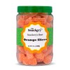 The Snackery, Orange Slices Candy in Round Plastic Jar, 1.5