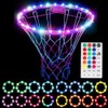 HUSHUI LED basketball hoop light, remote control basketball edge, LED