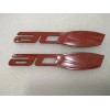505HP Glossy Black C6 Z06 505 HP Emblem Fender Badge