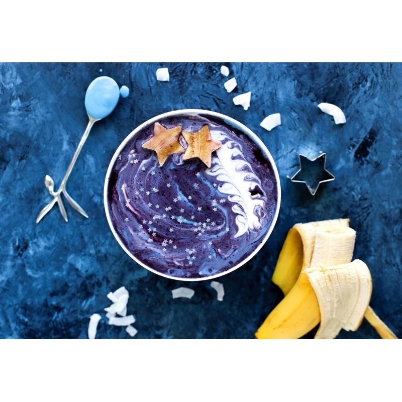 Artisanal Gourmet Sea Salt, Blue Spirulina Infused, All Natural Salt