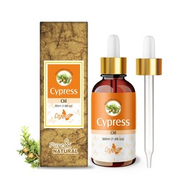 Crysalis Cypress (Cupressus) Oil|100% Pure & Natural Undiluted Essential Oil Organic Standard for Skin & Haircare|Used in Skin Care, Hair Care & Aromatherapy 50ml