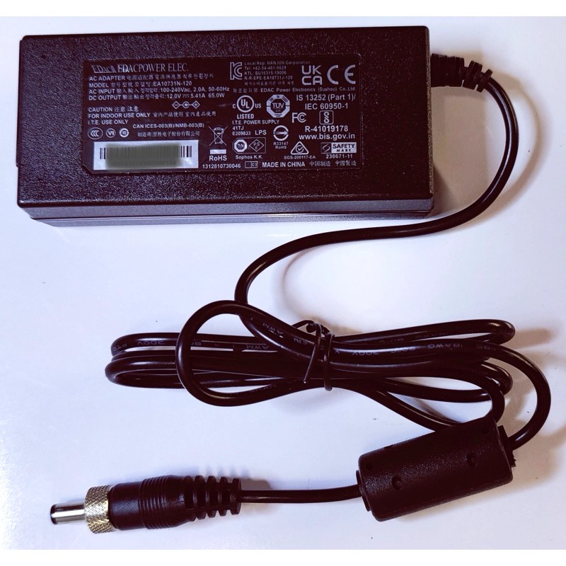 EDCE POWER ELEC EDACPOWER EA1073 65W AC 100~240W DC 12V=5.41