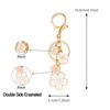 SELOVO Pink Cute Keychain Accessory Cute L Initial Keychain