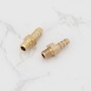 LT Easiyl 4pcs Brass Hose Barb Metric M6x1.0-4mm and M6x1.0-5mm