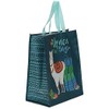 Puckator Alpaca Design Reusable Shopping Bag, fabric, Mixed, Height 40cm