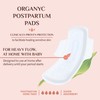ORGANYC - Postpartum Pads Large Comfortable Medium Flow Day Pads